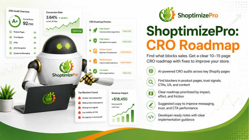 ShoptimizePro: CRO Roadmap