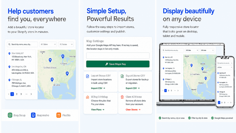 store locator, store finder shopify app