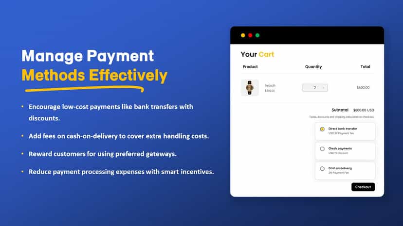 Manage Payment Methods