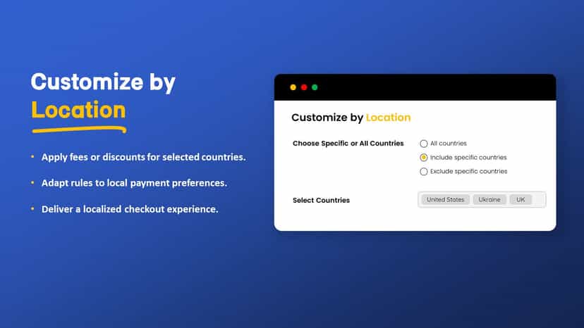 Location Based Discounts