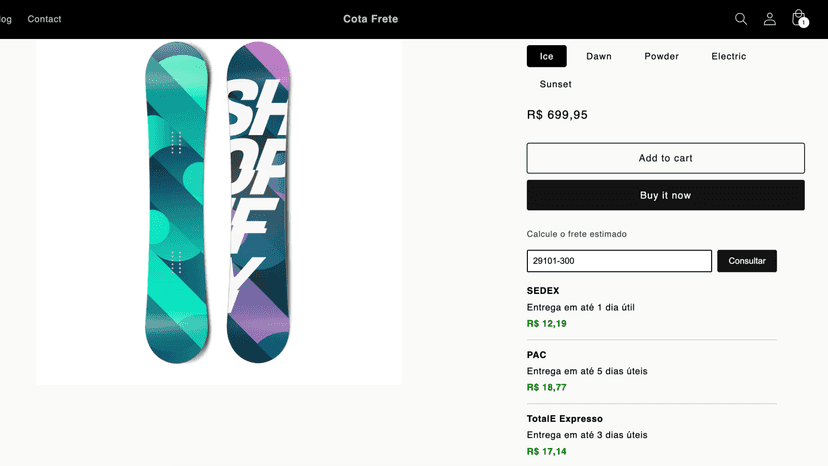 cota-frete-shopify-pagina-produto