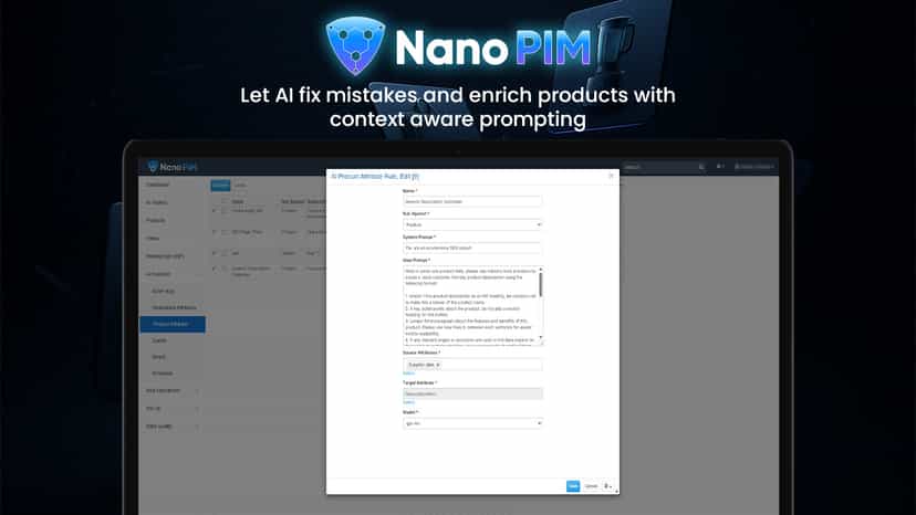 AI fixs mistakes and enrich products with context aware prompts