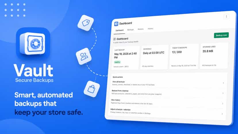Vault Secure Backups - Smart, Automated backups