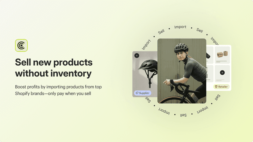 Sell new products, without inventory