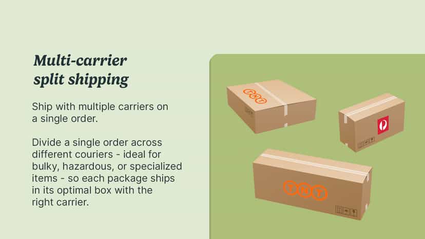 Multi-carrier shipping