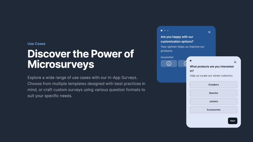Power of Microsurveys