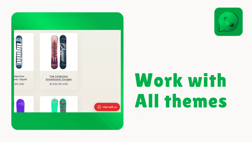 Support all themes WhatsApp Chat Button