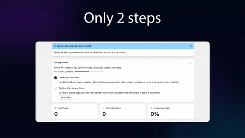 two steps