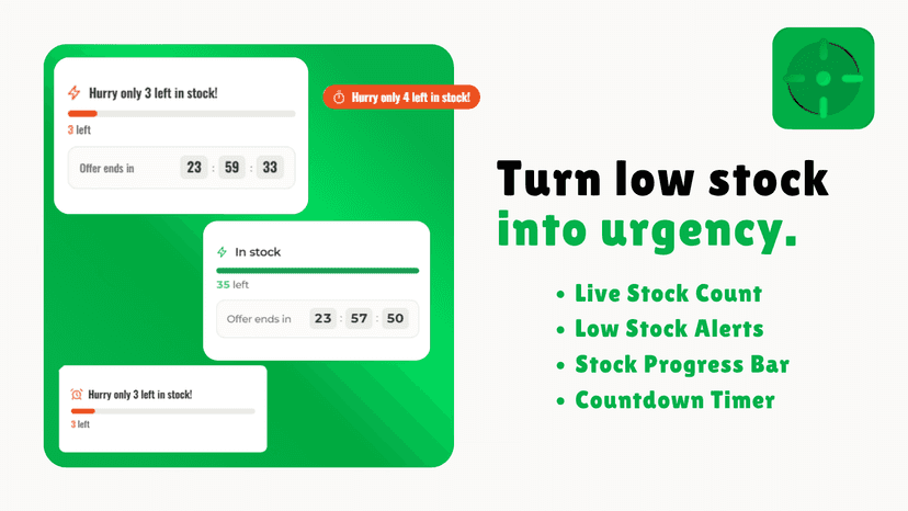 Low Stock Counter