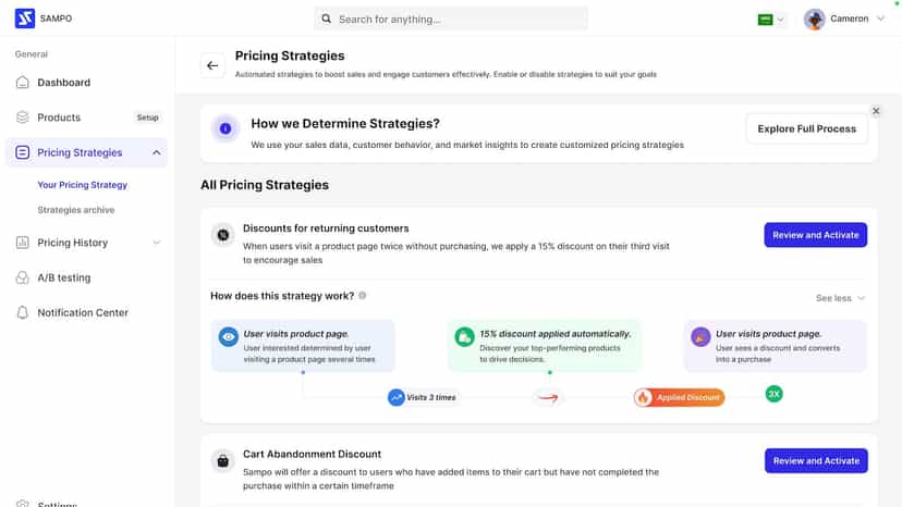 Data Driven Pricing Strategies
