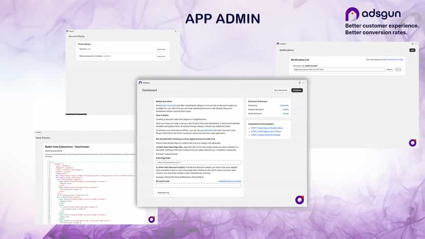 Adsgun in Admin