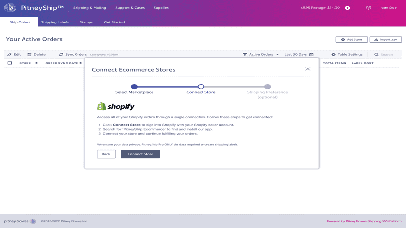 Automate orders from online stores
