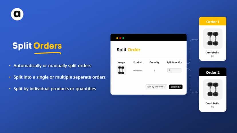 Shopify Split Orders