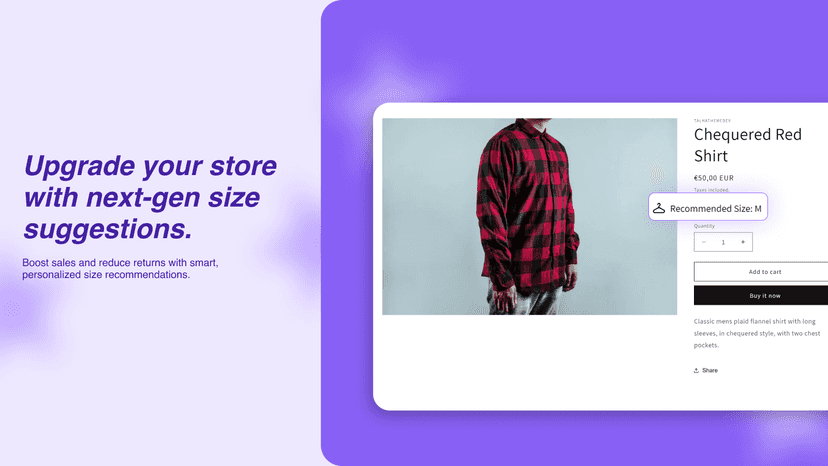 Next-gen size recommender with smart personalized size charts