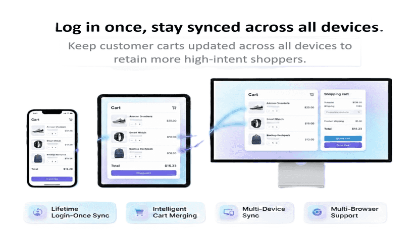 Login once sync on all devices