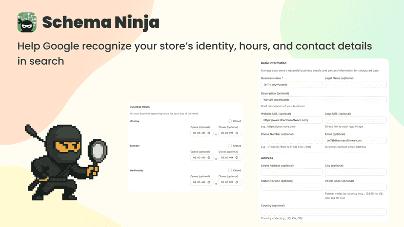 Local Business and Organization Schema