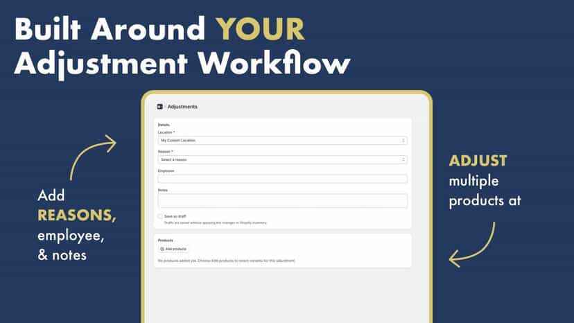 Built around your adjustment workflow