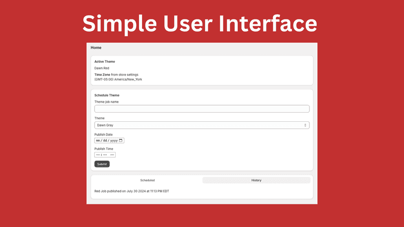User Interface