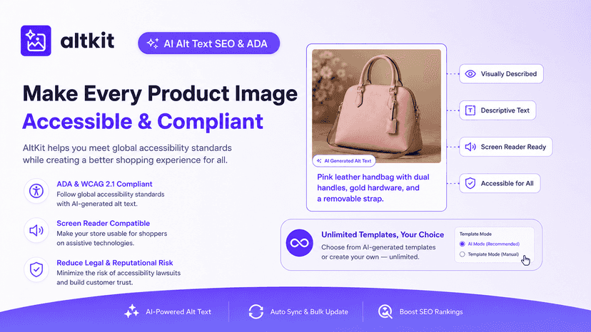 AltKit product image alt text benefits for SEO and accessibility