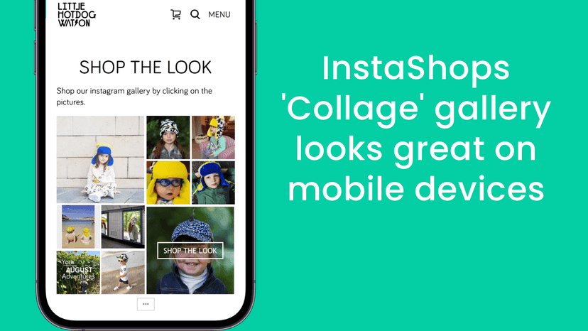 Use Collage layout to create inspiring full screen galleries