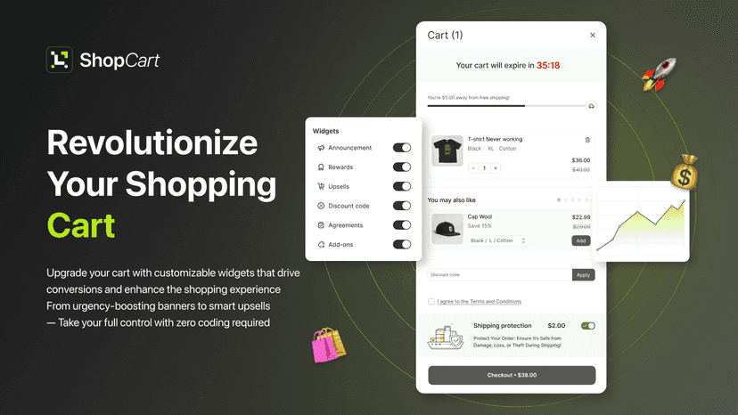 Revolutionize your shopping cart