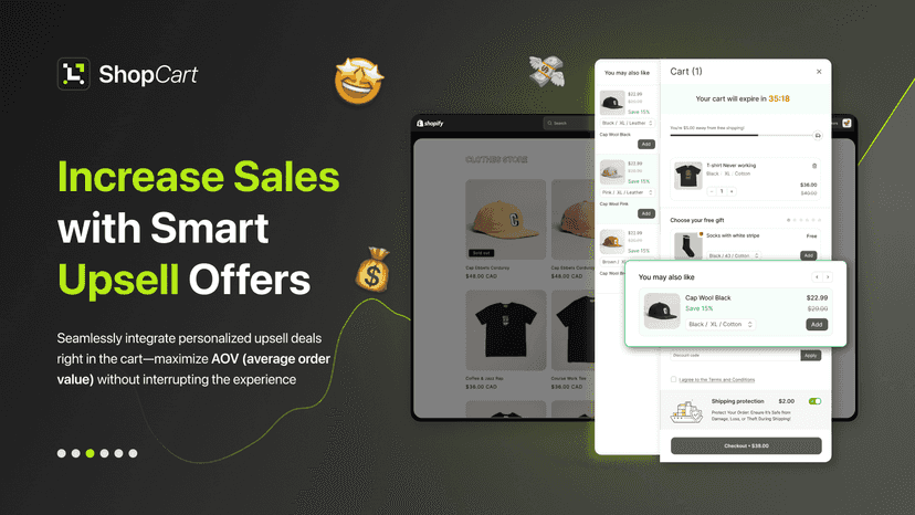 Increase sales with Smart Upsell Offers