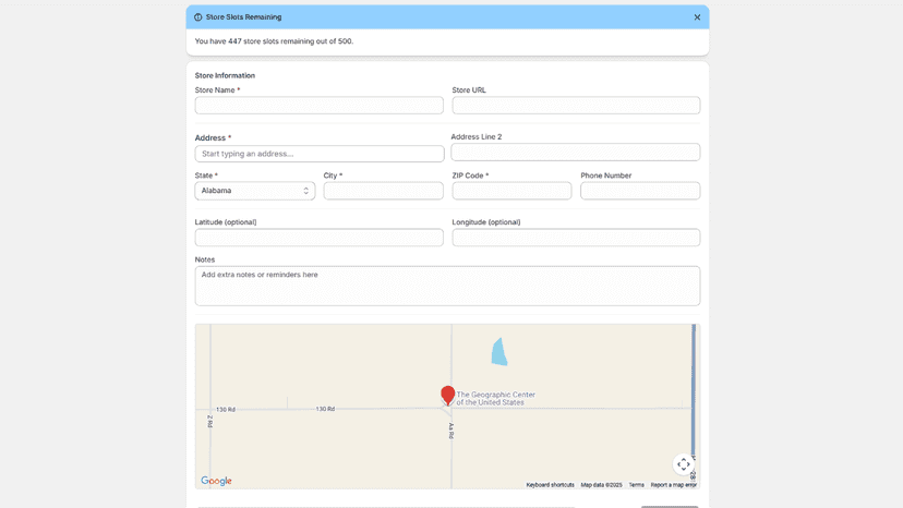 Storetrail add a store