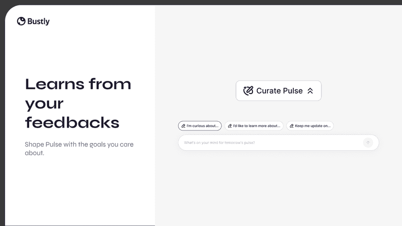 Learns from your feedbacks