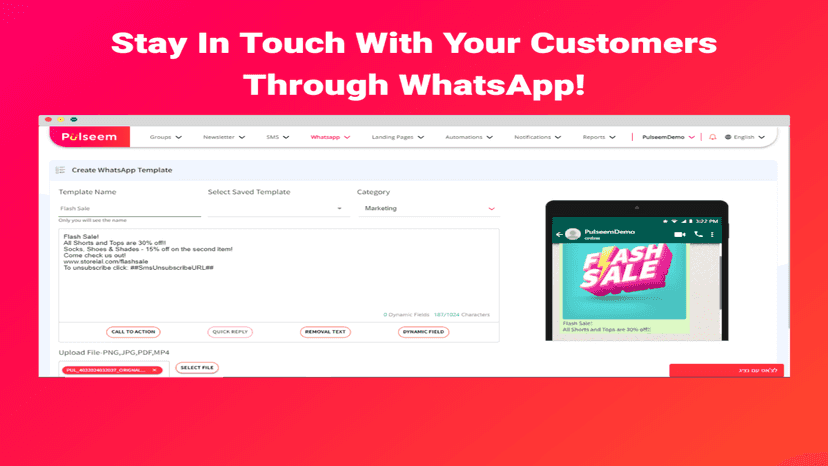 Stay in touch