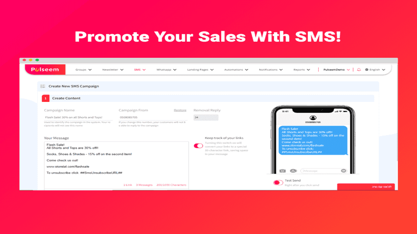 Promote your sale