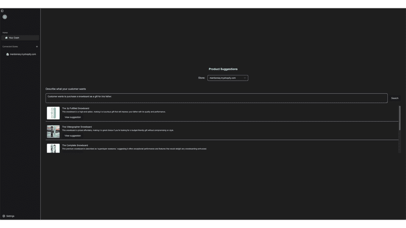 suggestions on app ui