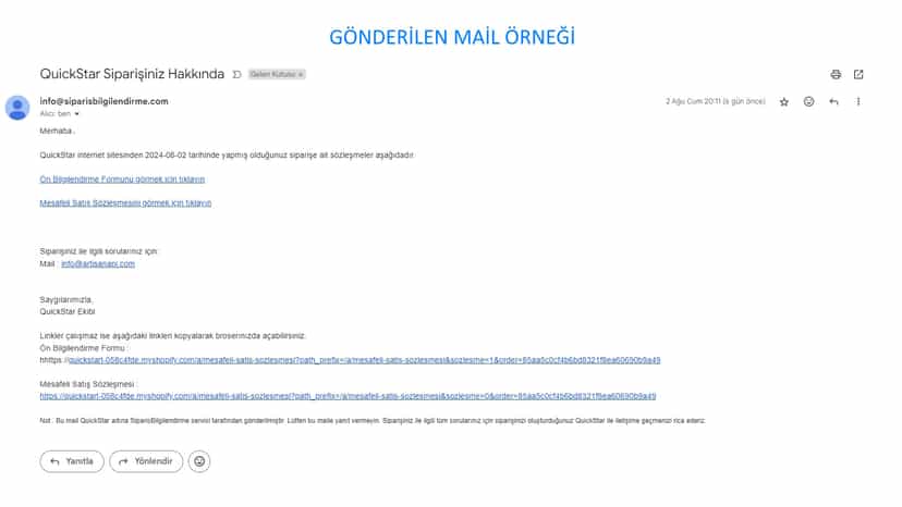 Giden Mail