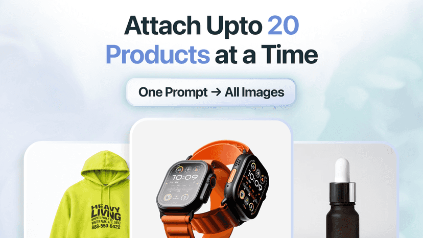 Bulk generate AI product images for multiple products at once.