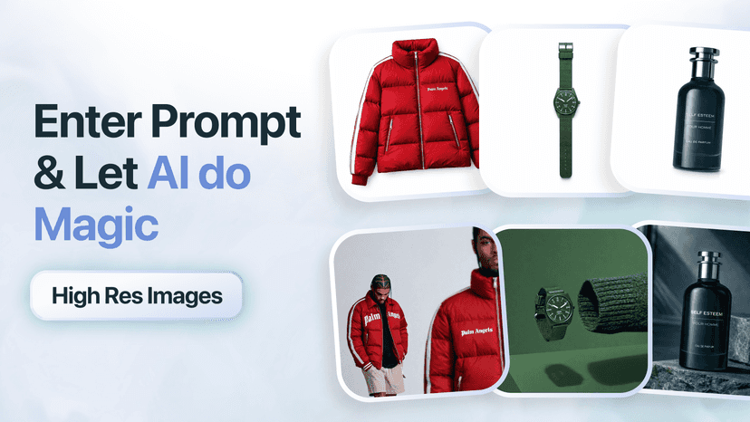 Create AI product images from prompts for your product catalog