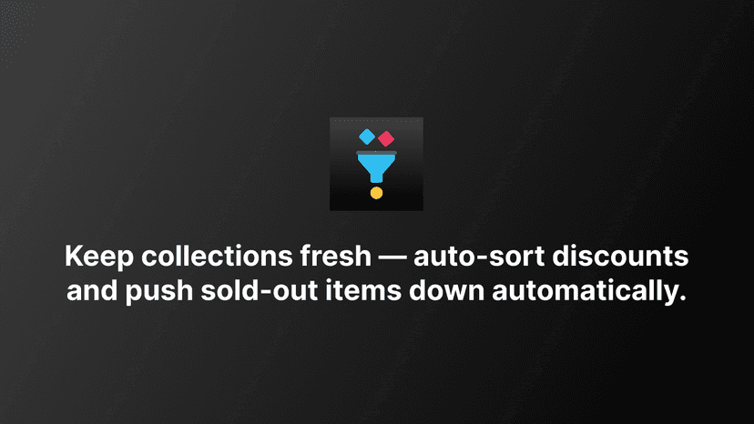 Keep collections fresh — auto-sort discounts