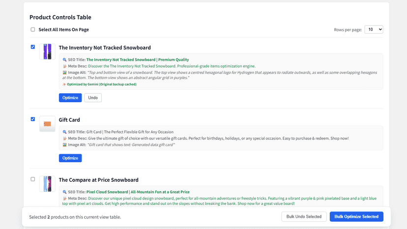 Real-time progress tracker running batch metadata updates.