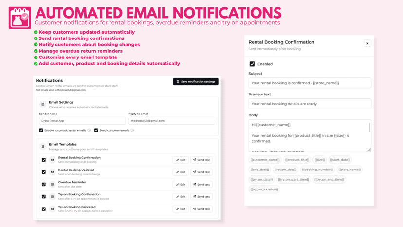 Email Notifications