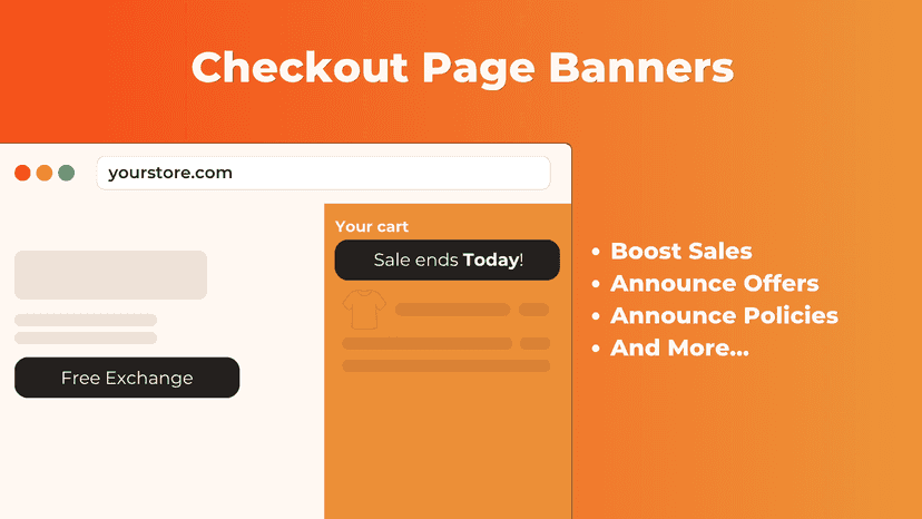 Boost Sales with Checkout Banners for Shopify Stores