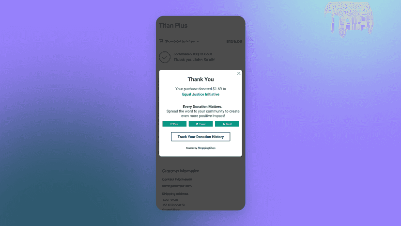 7-ShoppingGives - Product Widget Mobile