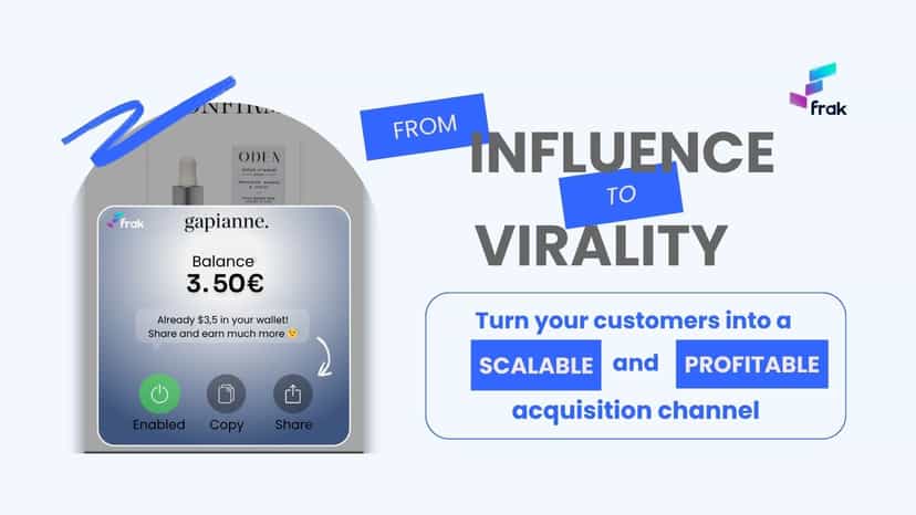 Frak onboarding screen