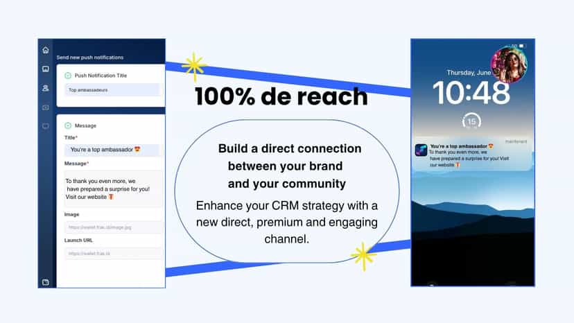 Frak share button