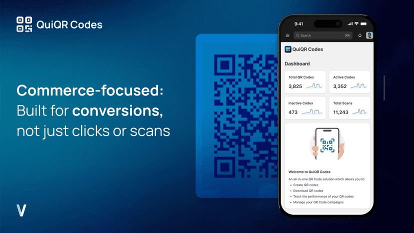 Commerce-focused: Built for conversions not just clicks or scans
