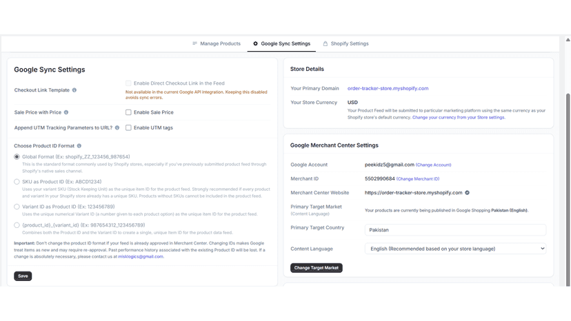 misk product feed