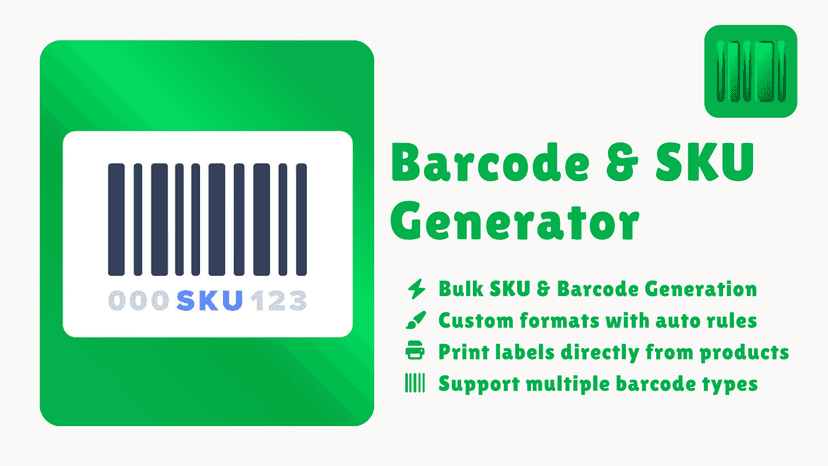Barcode & SKU Generator
