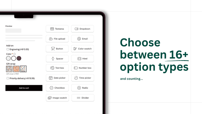 Optionize - Option types