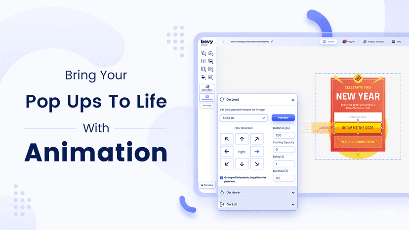 Bring Your Pop Ups To Life With Animation