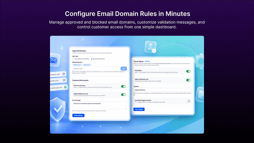 EDR - Approved Email Domains