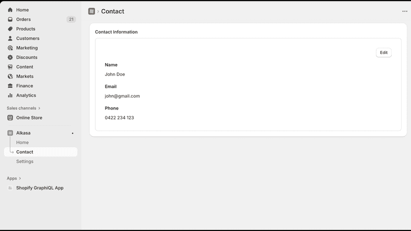 alkasa contact page