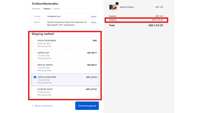 RATE FLOW REAL TIME CHECKOUT RATES