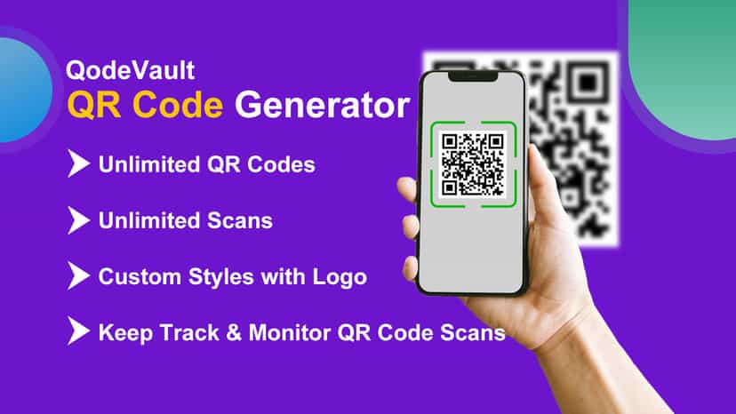 Generate unlimited QR codes